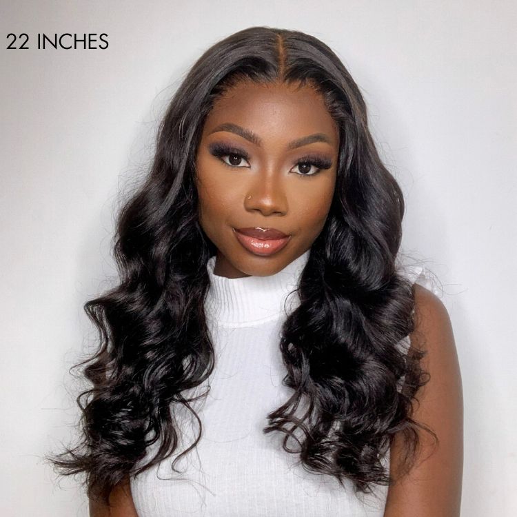 Natural Black Body Wave -  100%  Cambodian Virgin Hair