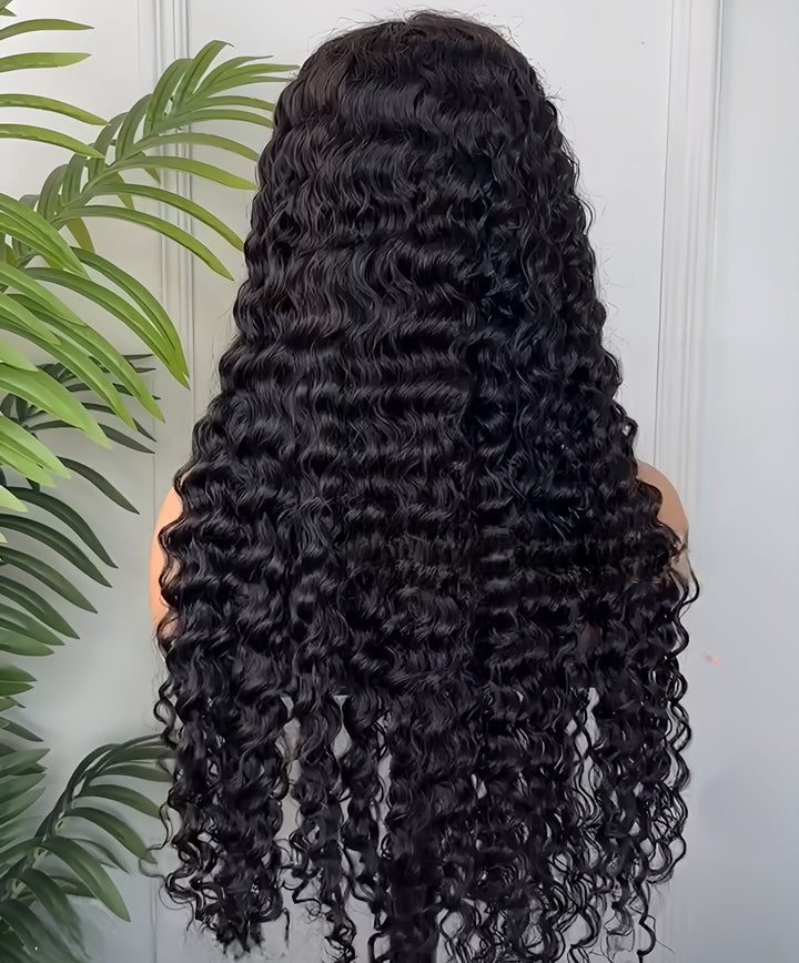 Deep Wave 5×5 HD Wig - Cambodian Virgin Hair