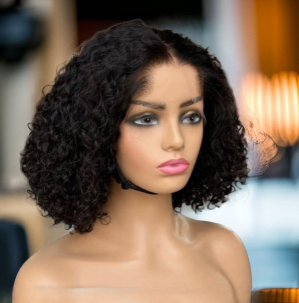 Curly Glueless wig